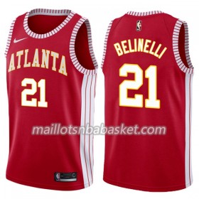 Maillot Homme Atlanta Hawks Marco Belinelli 21 Nike Classic Edition Swingman